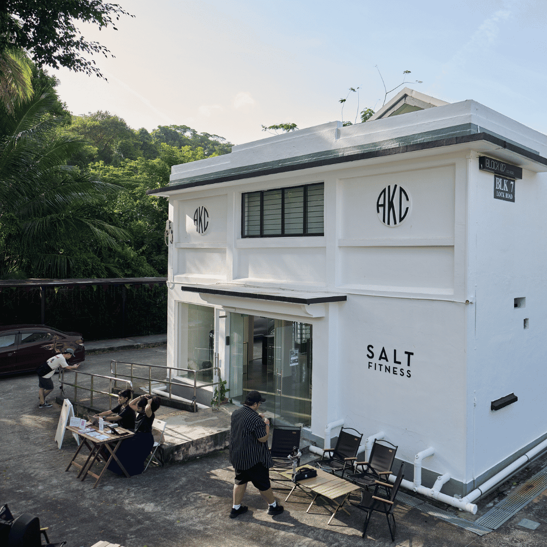 SALT Fitness at Gillman Barracks. Strength, Spin and Yoga Studio.